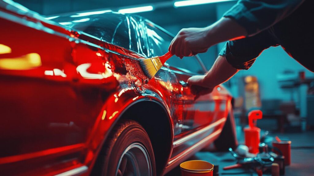 Comment faire une Retouche de Peinture sur la Carrosserie sans faire d’Erreurs